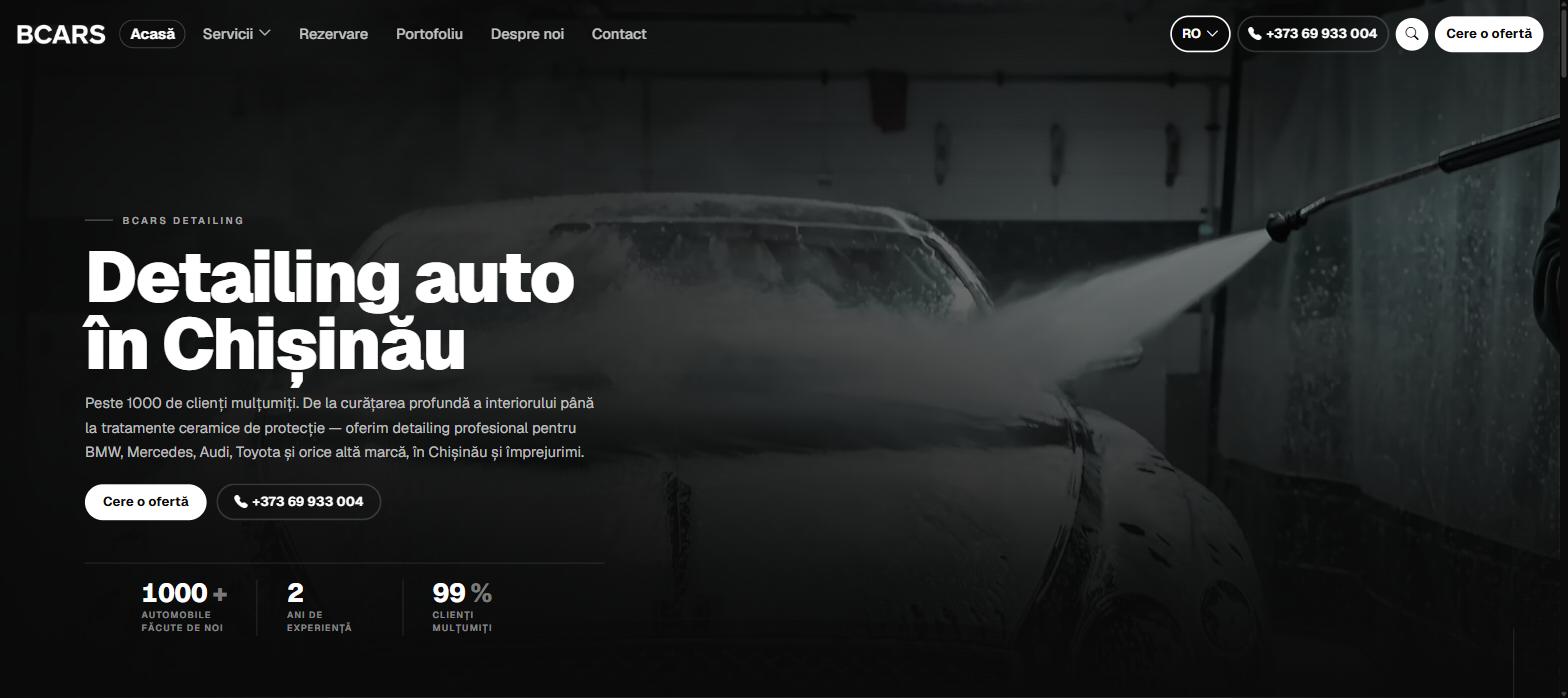 BCars Detailing — car detailing in Chișinău